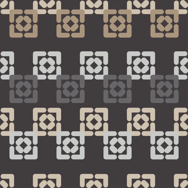 Modèle Géométrique Abstrait Sans Couture Texture Des Carrés Relation Textile — Image vectorielle