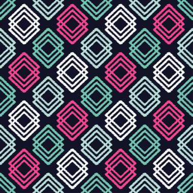 Etnik boho seamless modeli. Geleneksel süs. Geometrik arka plan. Kabile desen. Halk motif. Tekstil rapport.