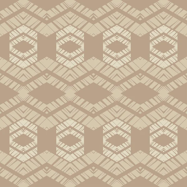 Ethnische Boho Nahtlose Muster Traditionelles Ornament Geometrischer Hintergrund Stammesmuster Volksmotiv — Stockvektor