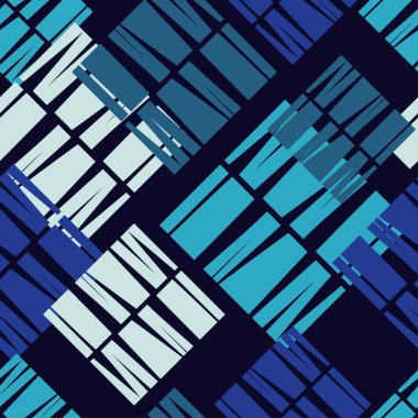 Dikişsiz soyut geometrik desen. Mozaik doku. Çalışmaları. Kuluçkalık ver. Doku karalamak. Tekstil rapport.