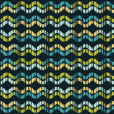 Dikişsiz soyut geometrik desen. Dalga doku. Mozaik doku. Çalışmaları. Kuluçkalık ver. Doku karalamak. Tekstil rapport.