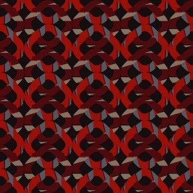 Dikişsiz soyut geometrik desen. Mozaik doku. Çalışmaları. Kuluçkalık ver. Doku karalamak. Tekstil rapport.