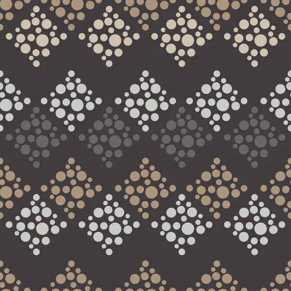 Polka Dot Seamless Pattern Геометрический Фон Иллюстрация Шариками Излишества — стоковый вектор