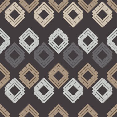 Dikişsiz soyut geometrik desen. Mozaik doku. Şeritler doku. Tekstil rapport.