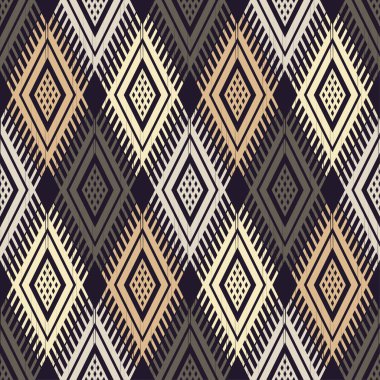 Etnik boho seamless modeli. Geleneksel süs. Geometrik arka plan. Kabile desen. Halk motif. Tekstil rapport.