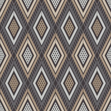 Etnik boho seamless modeli. Geleneksel süs. Geometrik arka plan. Kabile desen. Halk motif. Tekstil rapport.