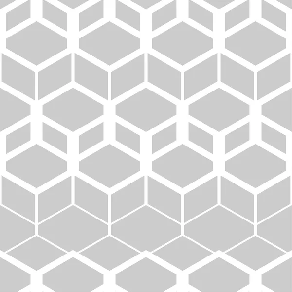 Naadloze Abstracte Geometrische Patroon Zwart Wit Cijfers Van Zeshoeken Textiel — Stockvector