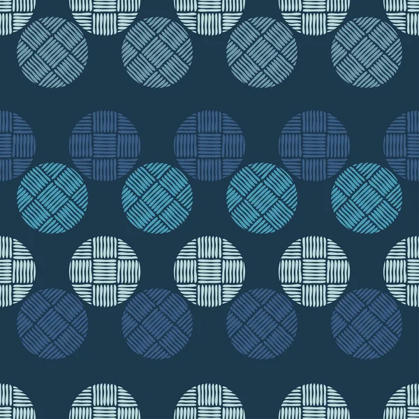 Polka Dot Seamless Pattern Геометрический Фон Красочные Шары Излишества — стоковый вектор