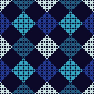 Polka dot seamless modeli. Geometrik arka plan. Nokta, daireler ve düğmeler. extile uyum.