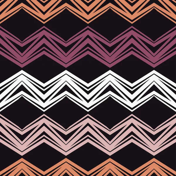 无缝抽象几何图案 马赛克纹理 字形纹理 纺织品融洽 — 图库矢量图片