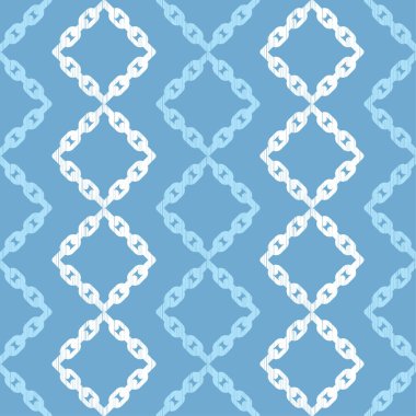 Dikişsiz soyut geometrik desen. Mozaik doku. Zincir doku. Çalışmaları. Kuluçkalık ver. Doku karalamak. Tekstil rapport.