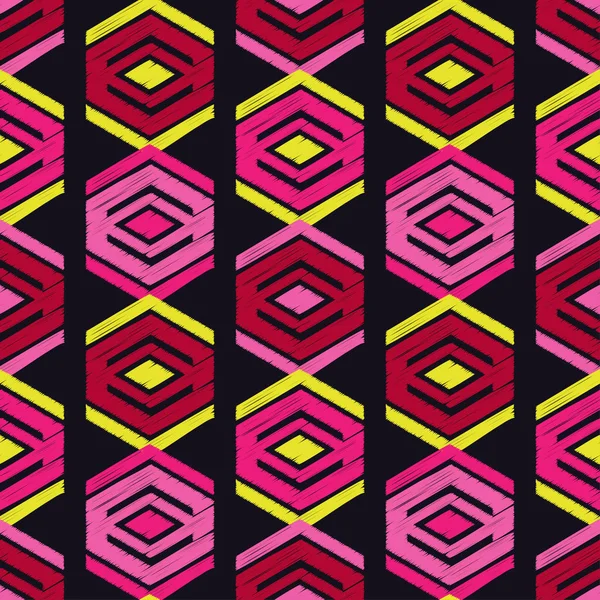 Etnik boho seamless modeli. Geleneksel süs. Geometrik arka plan. Kabile desen. Halk motif. Tekstil rapport.