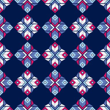 Etnik boho seamless modeli. Geleneksel süs. Geometrik arka plan. Kabile desen. Halk motif. Tekstil rapport.