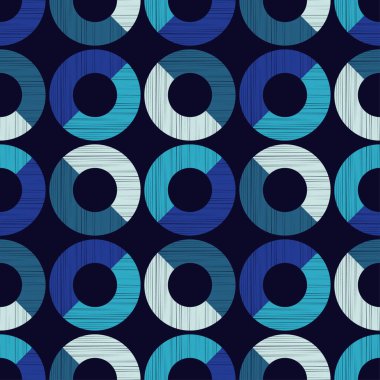 Polka dot seamless modeli. Geometrik arka plan. Nokta, daireler ve düğmeler. extile uyum.