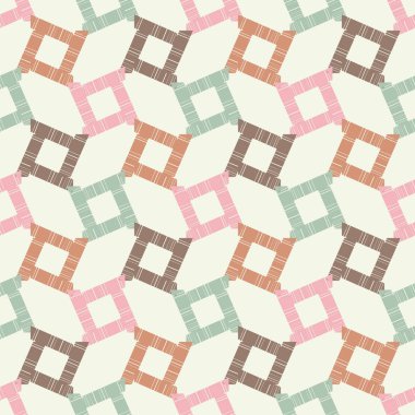 Dikişsiz soyut geometrik desen. Mozaik doku. Çalışmaları. Kuluçkalık ver. Doku karalamak. Tekstil rapport.