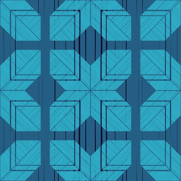 Fond Vectoriel Sans Couture Avec Flocons Neige Décoratifs Modèle Hiver — Image vectorielle