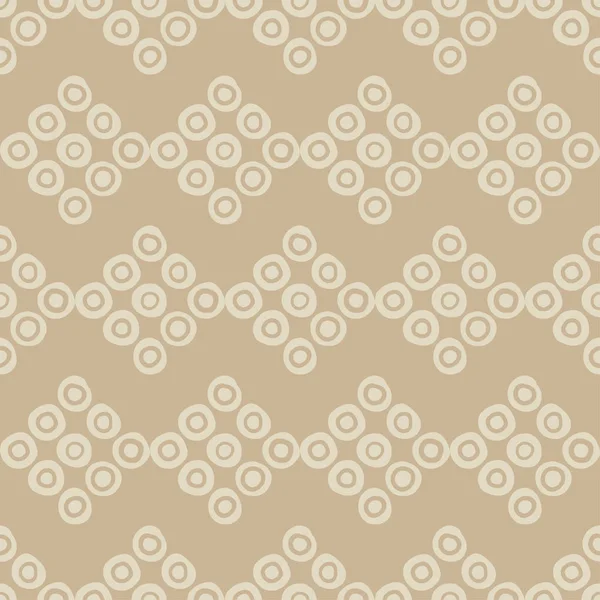 Tupfen Nahtloses Muster Geometrischer Hintergrund Pinselei Punkte Kreise Und Knöpfe — Stockvektor