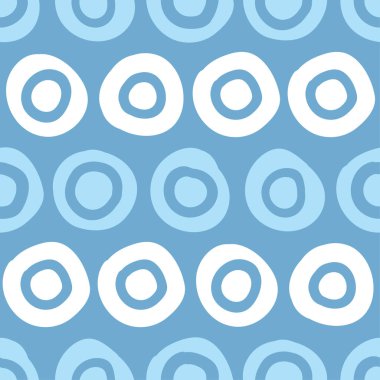 Polka dot seamless modeli. Geometrik arka plan. Çalışmaları. Nokta, daireler ve düğmeler. extile uyum.