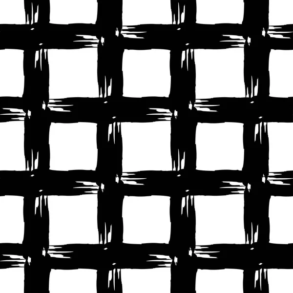 Varrat Nélküli Absztrakt Geometriai Mintázat Mozaik Textúra Ecsetkezelés Kézi Keltetés — Stock Vector
