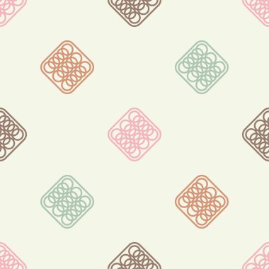 Polka dot seamless modeli. Geometrik arka plan. Nokta, daireler ve düğmeler. extile uyum.