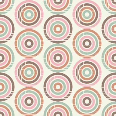 Polka dot seamless modeli. Geometrik arka plan. Nokta, daireler ve düğmeler. extile uyum.