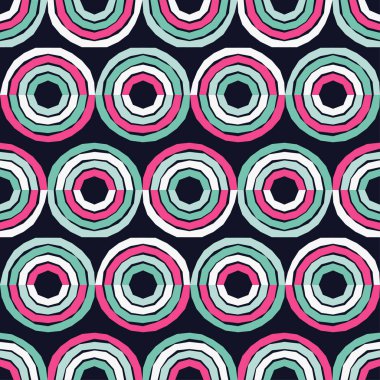 Polka dot seamless modeli. Geometrik arka plan. Nokta, daireler ve düğmeler. extile uyum.