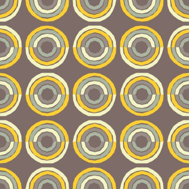 Polka dot seamless modeli. Geometrik arka plan. Nokta, daireler ve düğmeler. extile uyum.