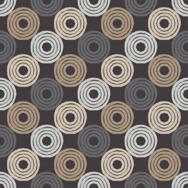 Polka dot seamless modeli. Geometrik arka plan. Nokta, daireler ve düğmeler. extile uyum.