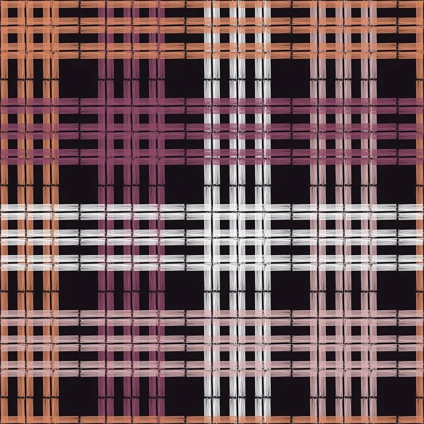 Patrón Geométrico Abstracto Sin Costuras Textura Mosaica Pinceladas Eclosión Manual — Vector de stock