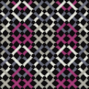 Dikişsiz soyut geometrik desen. Mozaik doku. Çalışmaları. Kuluçkalık ver. Doku karalamak. Tekstil rapport.