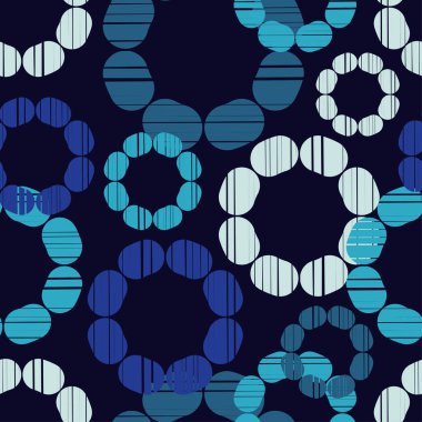 Polka dot seamless modeli. Geometrik arka plan. Nokta, daireler ve düğmeler. extile uyum.