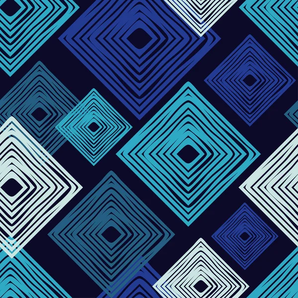 Modèle Géométrique Abstrait Sans Couture Texture Mosaïque Texture Griffonner Relation — Image vectorielle