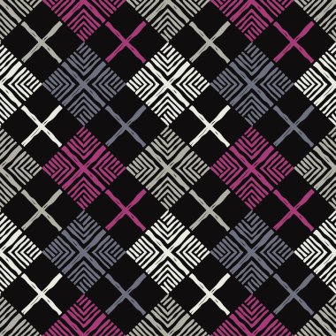 Etnik boho seamless modeli. Geleneksel süs. Kabile desen. Halk motif. Duvar kağıdı, tekstil, ambalaj, web sayfası arka planı davetiye, için kullanılabilir.