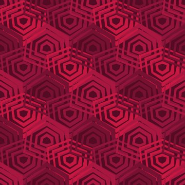 Dikişsiz soyut geometrik desen. Mozaik doku. Altıgen yanarak bahislerin doğru şekilleri. Duvar kağıdı, tekstil, ambalaj, web sayfası arka planı davetiye, için kullanılabilir.