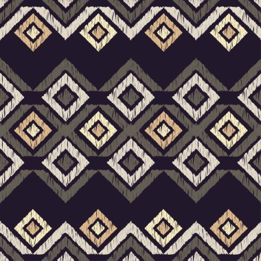 Etnik boho seamless modeli. Geleneksel süs. Kabile desen. Halk motif. Duvar kağıdı, tekstil, ambalaj, web sayfası arka planı davetiye, için kullanılabilir.