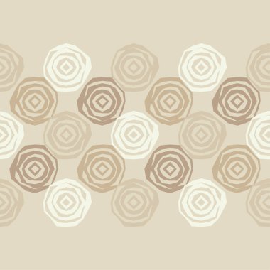 Dikişsiz soyut geometrik desen. Dekoratif gül. Mozaik doku. Duvar kağıdı, tekstil, ambalaj, web sayfası arka planı davetiye, için kullanılabilir.