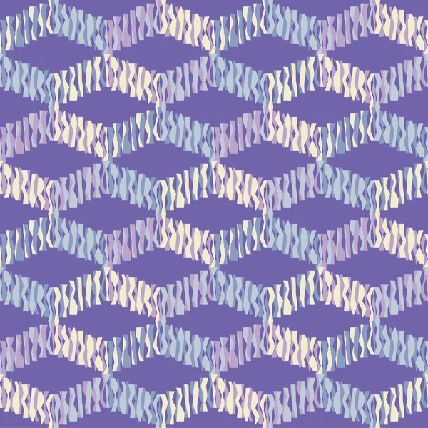 Patrón Geométrico Abstracto Sin Costuras Tiras Textura Mosaica Pinceladas Eclosión — Vector de stock