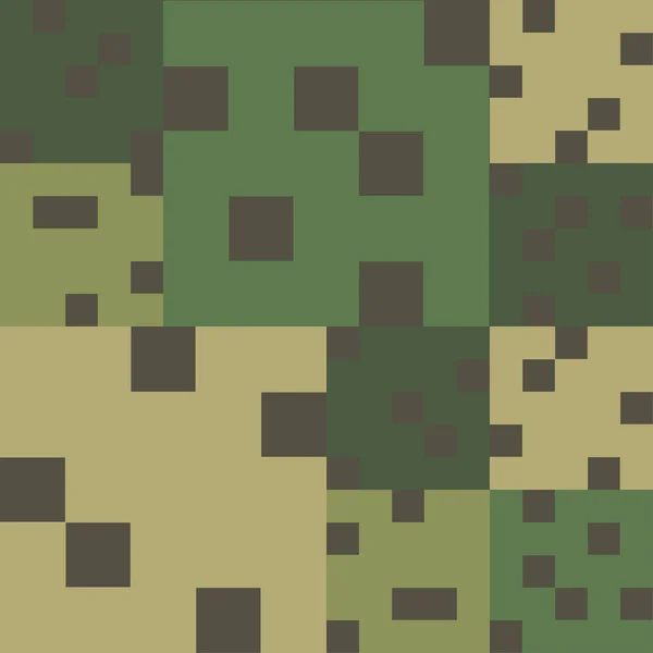 Fond Vectoriel Sans Couture Avec Motif Camouflage Des Vêtements Chasse — Image vectorielle