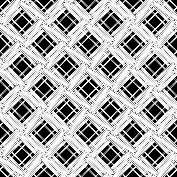 Dikişsiz Soyut Geometrik Desen Doku Patchwork Mozaik Doku Çalışmaları Kuluçkalık — Stok Vektör