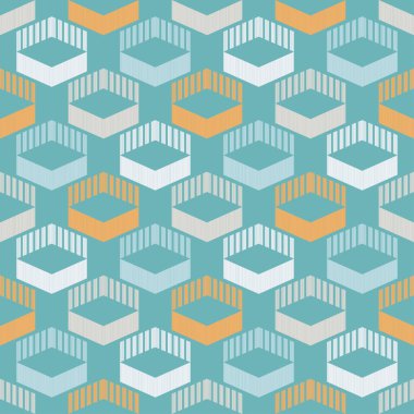 Dikişsiz soyut geometrik desen. Şeritler. Vektör desen. Mozaik doku. Doku karalamak. Duvar kağıdı, tekstil, ambalaj, web sayfası arka planı davetiye, için kullanılabilir.