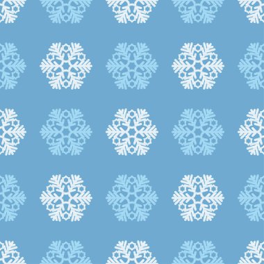 Sorunsuz vektör arka plan dekoratif kar taneleri ile. Mutlu kış! Duvar kağıdı, tekstil, ambalaj, web sayfası arka planı davetiye, için kullanılabilir.