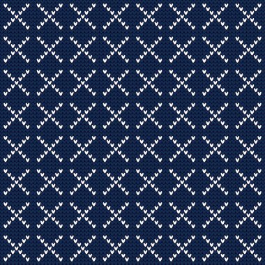 Dikişsiz örgü desen. Sıcak bir kazak. Yazdırın. Kumaş tasarımı, duvar kağıdı. Duvar kağıdı, tekstil, ambalaj, web sayfası arka planı davetiye, için kullanılabilir.