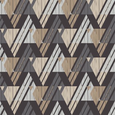 Dikişsiz soyut geometrik desen. Üçgenler. Vektör desen. Mozaik doku. Doku karalamak. Duvar kağıdı, tekstil, ambalaj, web sayfası arka planı davetiye, için kullanılabilir.