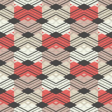 Dikişsiz soyut geometrik desen. Vektör desen. Mozaik doku. Doku karalamak. Duvar kağıdı, tekstil, ambalaj, web sayfası arka planı davetiye, için kullanılabilir.