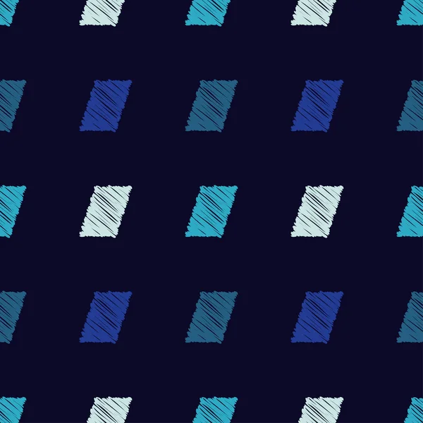 Patrón Geométrico Abstracto Sin Costuras Patrón Vectorial Textura Mosaica Scribble — Vector de stock