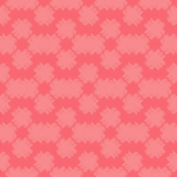 Бесшовный Абстрактный Геометрический Узор Текстурные Лоскуты Сетка Векторный Шаблон Мозаичная — стоковый вектор