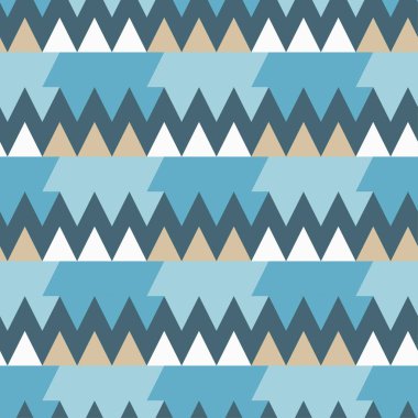 Dikişsiz soyut geometrik desen. Üçgenler. Vektör desen. Mozaik doku. Duvar kağıdı, tekstil, ambalaj, web sayfası arka planı davetiye, için kullanılabilir.