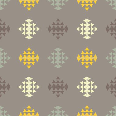 Dikişsiz soyut geometrik desen. Üçgenler. Vektör desen. Mozaik doku. Duvar kağıdı, tekstil, ambalaj, web sayfası arka planı davetiye, için kullanılabilir.
