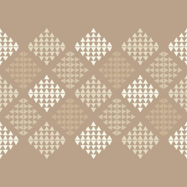 Dikişsiz soyut geometrik desen. Üçgenler. Vektör desen. Mozaik doku. Duvar kağıdı, tekstil, ambalaj, web sayfası arka planı davetiye, için kullanılabilir.