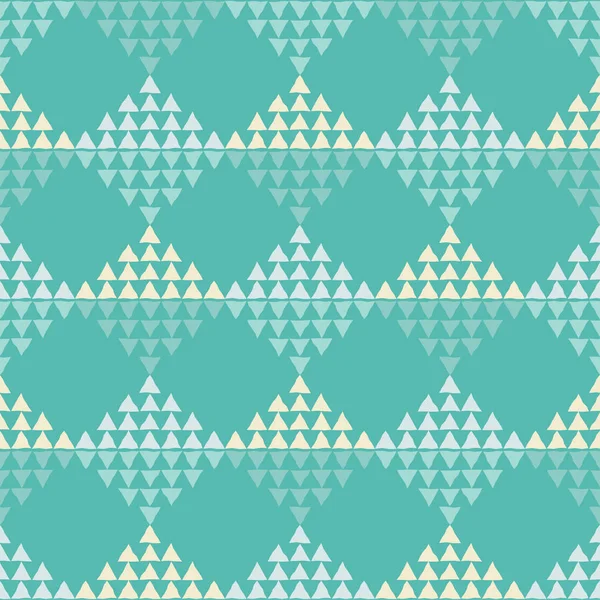 Бесшовный Абстрактный Геометрический Узор Треугольники Векторный Шаблон Мозаичная Текстура Использоваться — стоковый вектор
